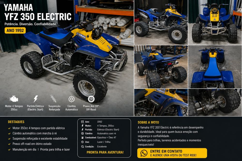 Moto 4 worrior 350