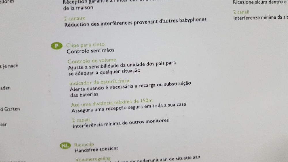 Monitor sonoro Bebé