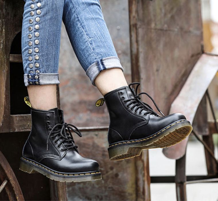 Botki glany martensy timberki unisex workery goth