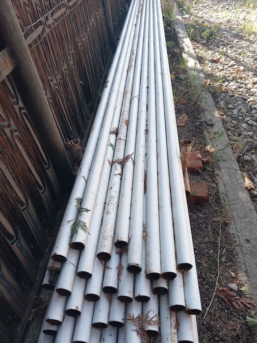 Rury stalowe grzewcze fi 51 do fi 200 , słupki ogrodzeniowe