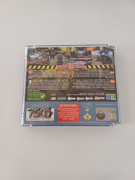Eighteen Wheeler American Pro Trucker Sega Dreamcast