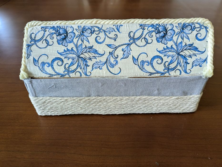 Caixa de relógios feita à mão