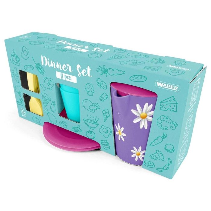 Party Time zestaw naczyń obiadowy mały pudełko,275x135 mm