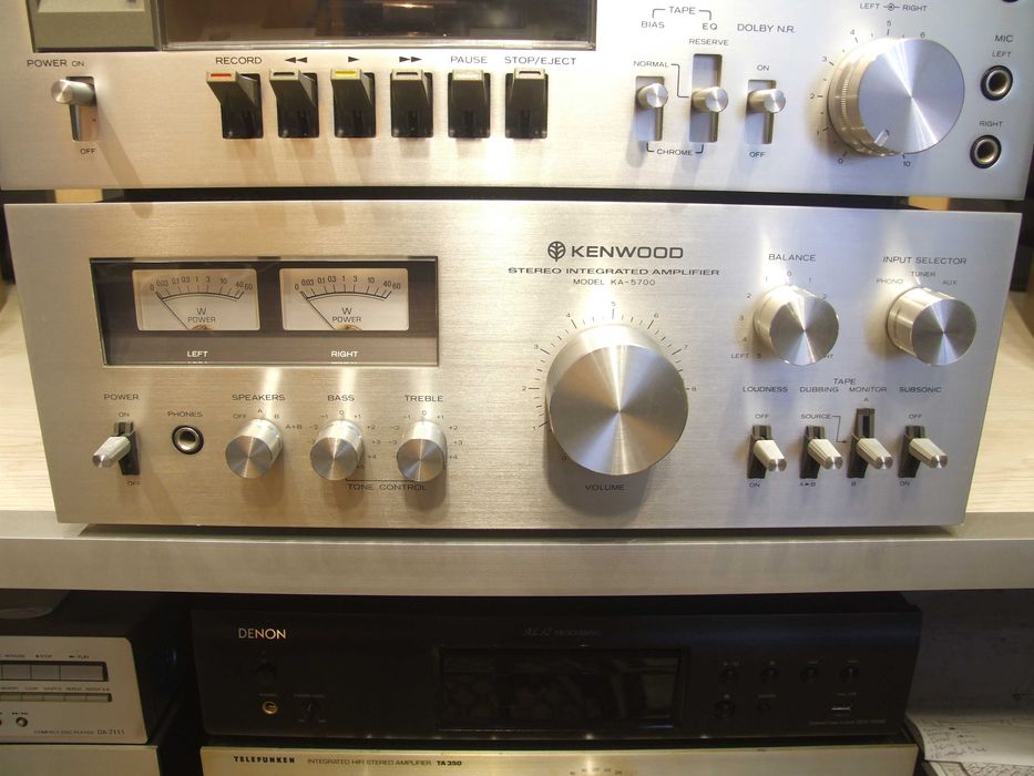 Підсилювач Kenwood KA-5700 + дека + тюнер. Супер стан. Без передплати