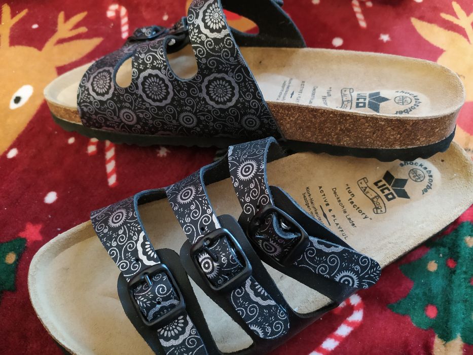 Używane klapki w idealnym stanie rozmiar 40