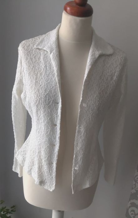 Koszula koronkowa elegancka koszulka koronka okazjonalna świąteczna