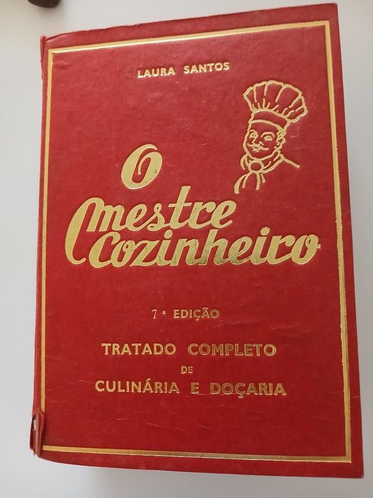 Livro de cozinha muito antigo O medyre cozinheiro.