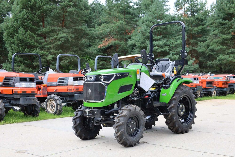 GLOBAL, Fabrycznie nowy Ciągnik rolniczy, Traktor 4x4 Captain 223 8G HOMOLOGACJA, nie Kubota, Yanmar, Solis, Mitsubishi