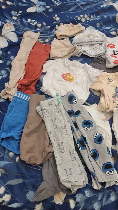 paka ubranek niemowlęcych