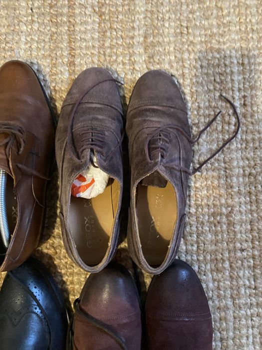 4 pares de sapatos geox - tamanho 41