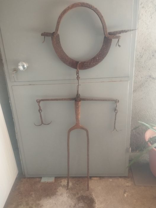 Arte com ferro antigo
