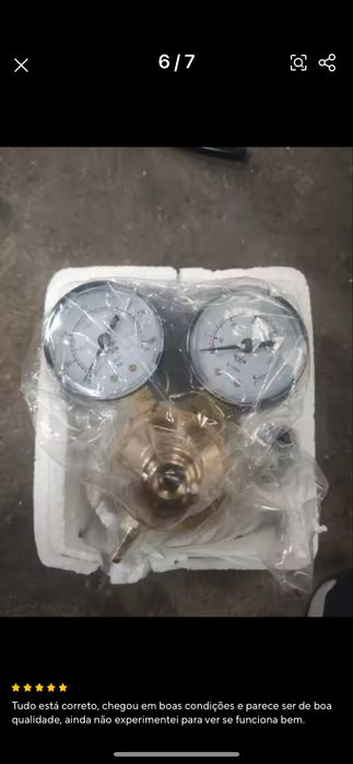 Regulador manometros para maquina soldar