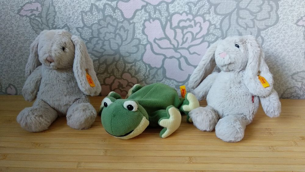 Кукла Panre Jellycat Steiff Build a Bear Russ лот