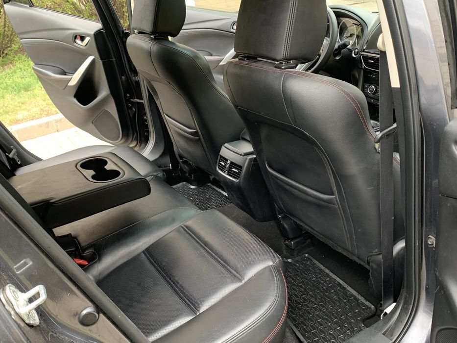 Mazda 6 2.2 D Manual Alu Clima Bixenon Skyactiv Full Czarne Skóry