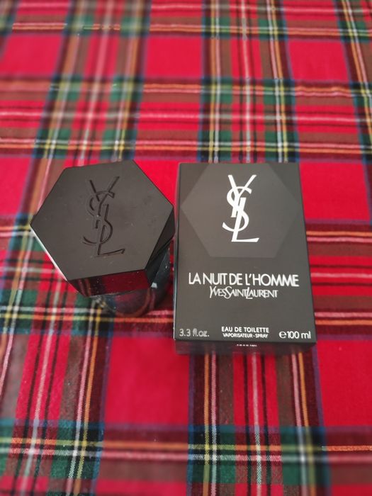 Frasco de Perfume vazio original - YSL - La Nuit de L'Homme - Ermesinde