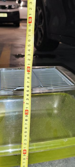 Aquário para tartarugas