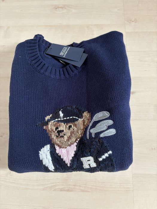 Sweter z misiem Polo