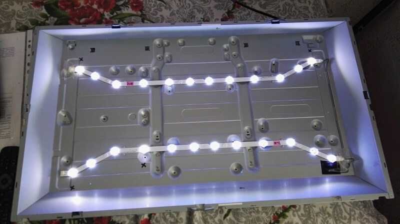 Ремонт підсвічування матриці телевізора•монітора•моноблока