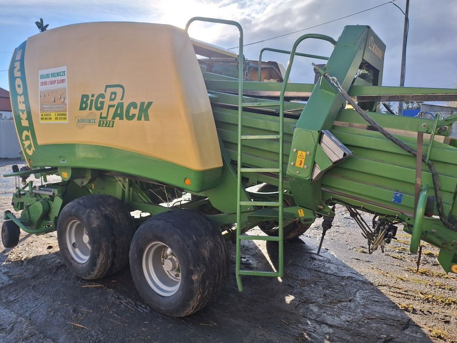 Prasa KRONE Big pack 1270 duża kostka.