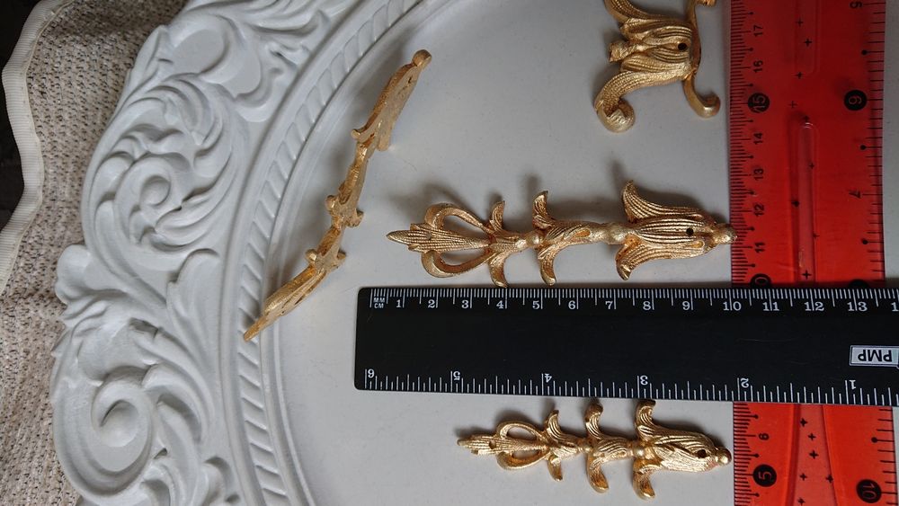 Накладки, декор, деталі латунні /бронзові