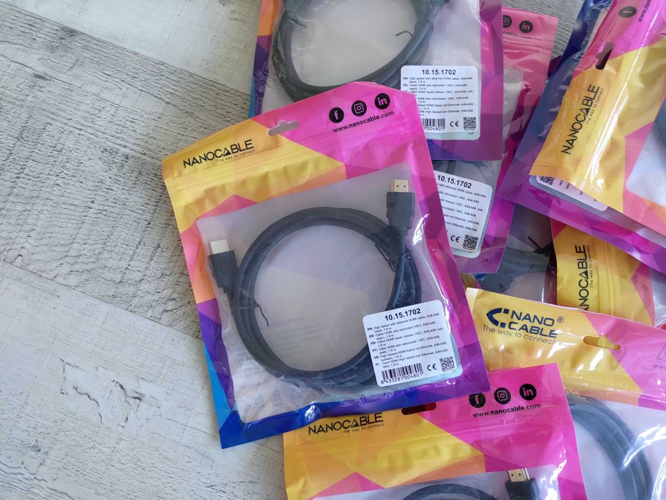 NanoCable Cabos HDMI High Speed de 1.8M (Selados)