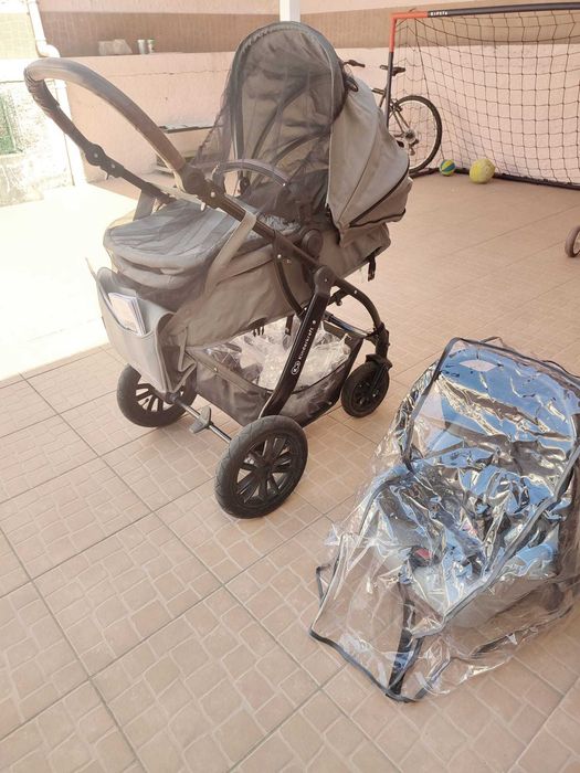 Conjunto carrinho de bebé