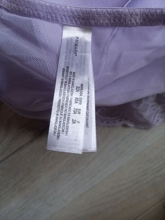 Gorset biustonosz Primark 70 A koronka