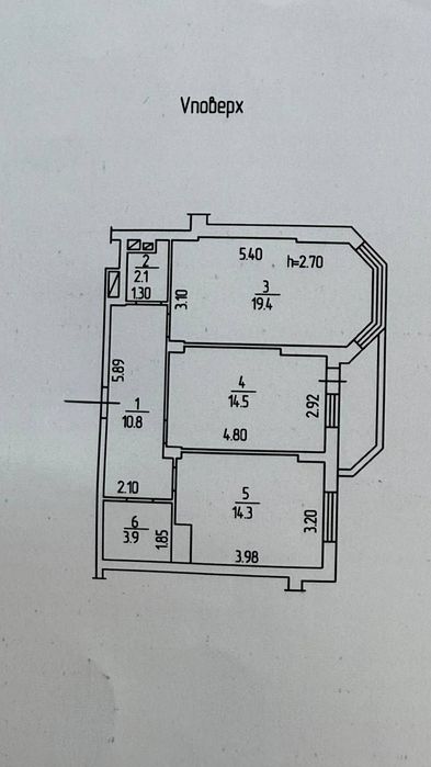 2-комнатная квартира по адресу ул. Танкистов (площадь 66,2 м²) - Atlanta.ua - фото 2