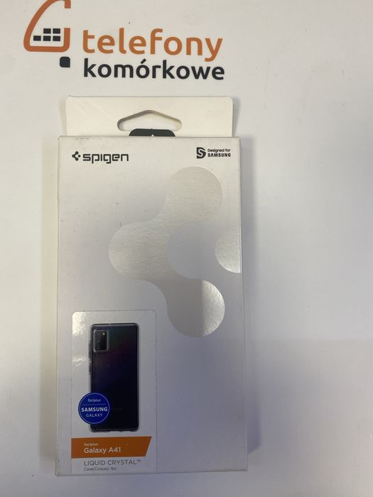 Etui Case Plecki guma Samsung Galaxy A41 Firmy SPIGEN Przezroczysty
