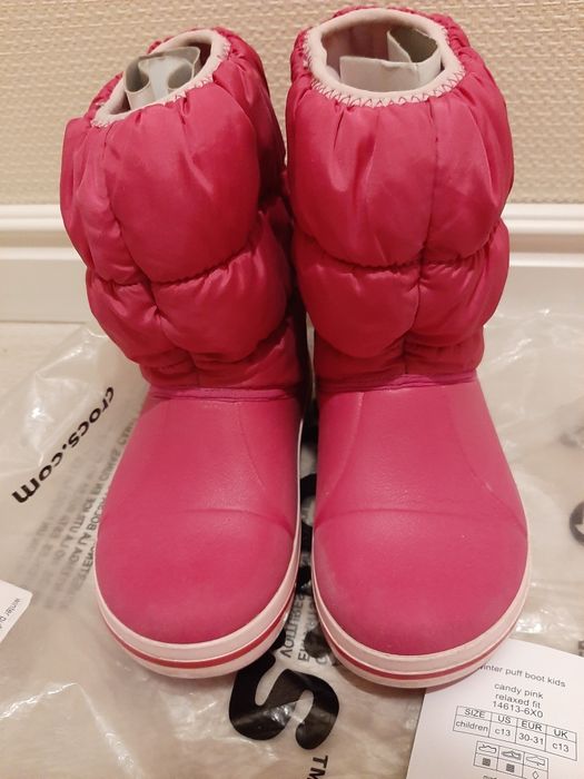 Сапоги Crocs для девочки