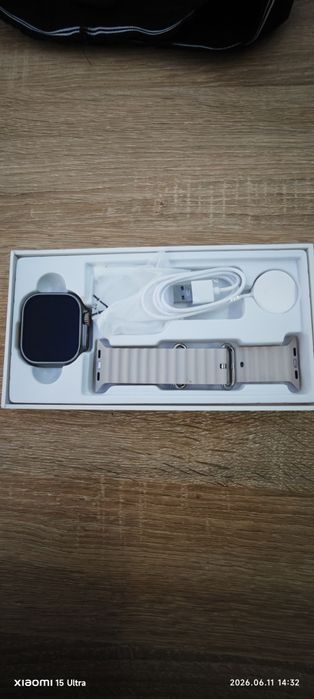 Smartwatch com tela Amoled, parecido com Apple wacth