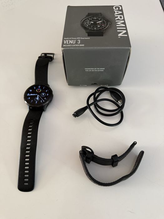 Smartwatch Garmin Venu 3 czarny