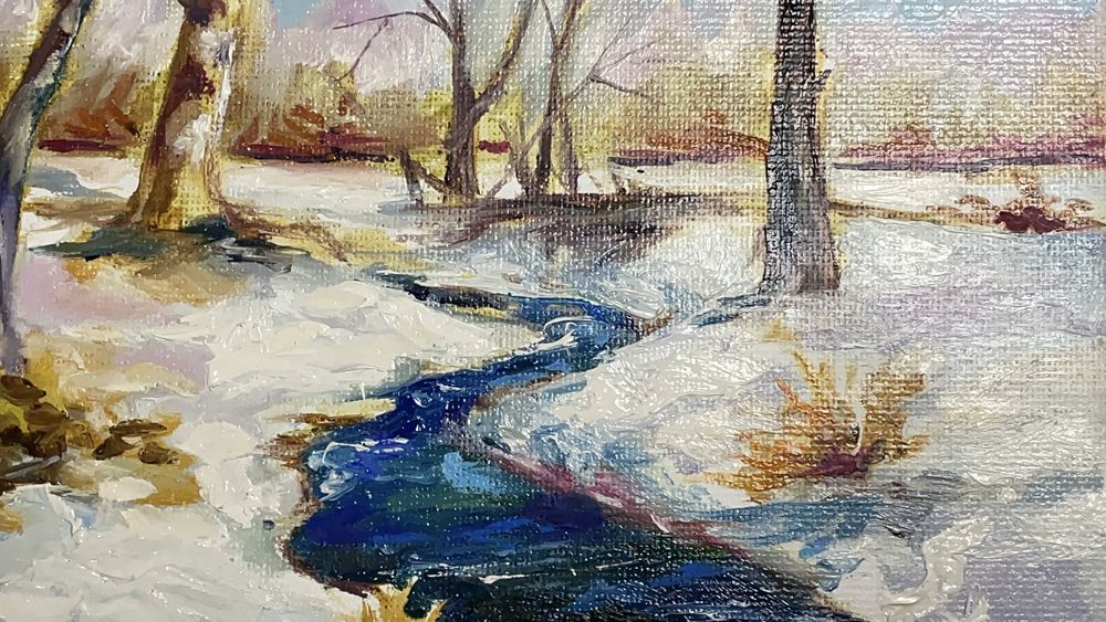 Олійна картина 20×20 - ручна робота