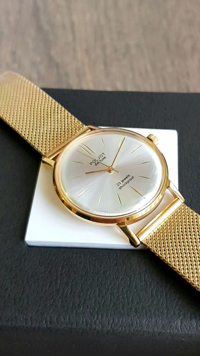 Годинник Політ Poljot de luxe Shockproof  23 rubin jewels Cal. 2209 SU