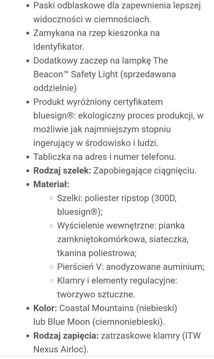 Szelki dla psa Ruffwear