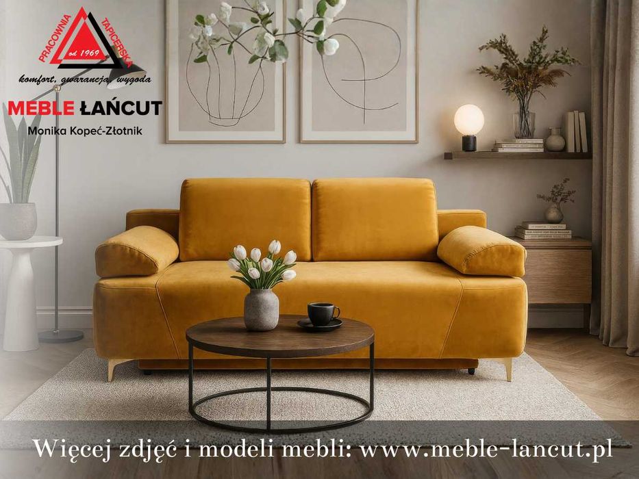 Kanapa Sofa Venus -AUTOMAT, 200x145,   transport , sprężyny bonell.