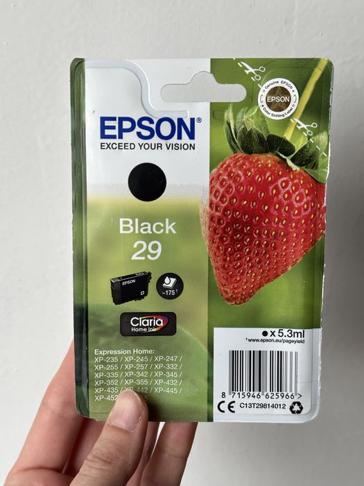 Картридж Epson T29 5.3 мл Black