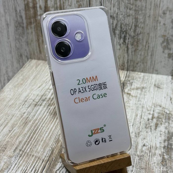 Чехол ударостойкий силикон Clear Case 2mm на Oppo A3x/ A5x/ Reno 8T Чохол