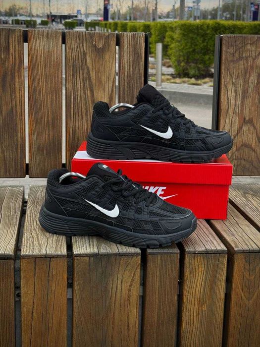 АКЦІЯ! Nike P-6000  Black/White 41 42 43 44 45 46 найк