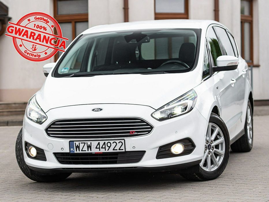 Ford S-Max Titanium + ! 2.0TDCI 210KM Bi-Turbo ! Super Stan ! Serwisowany !