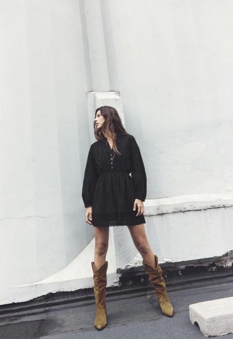 Zara сукня з прорізною вишивкою, р. M
