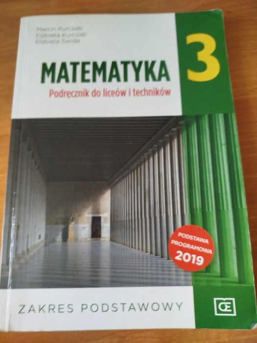 Podręcznik do matematyki 3