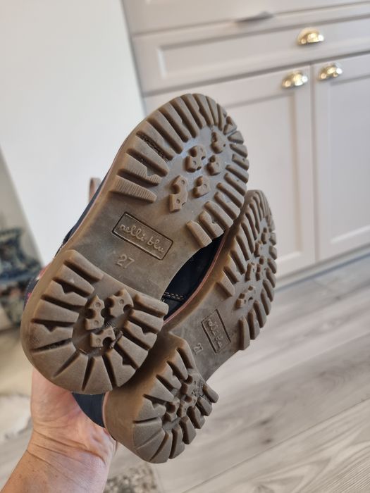 Buty za kostkę jesienne Nelli blu dla dziewczynki 27