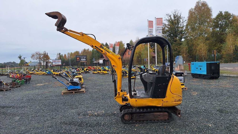 2007 Minikoparka JCB 8014 2 łyżki wolf sv 16 et 15 bobcat wacker