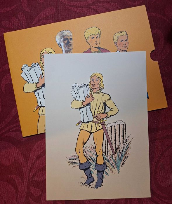 4 Ex Libris Jacques Martin. Banda desenhada franco-belga