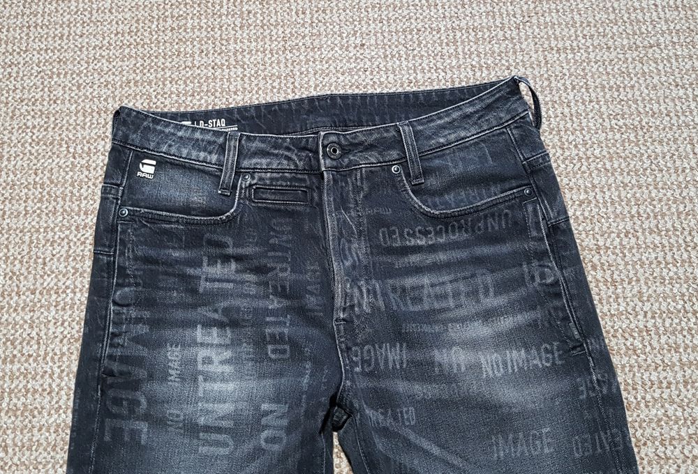 G-Star Raw D-Staq 3D Straight Tapered джинси оригінал W32 L30