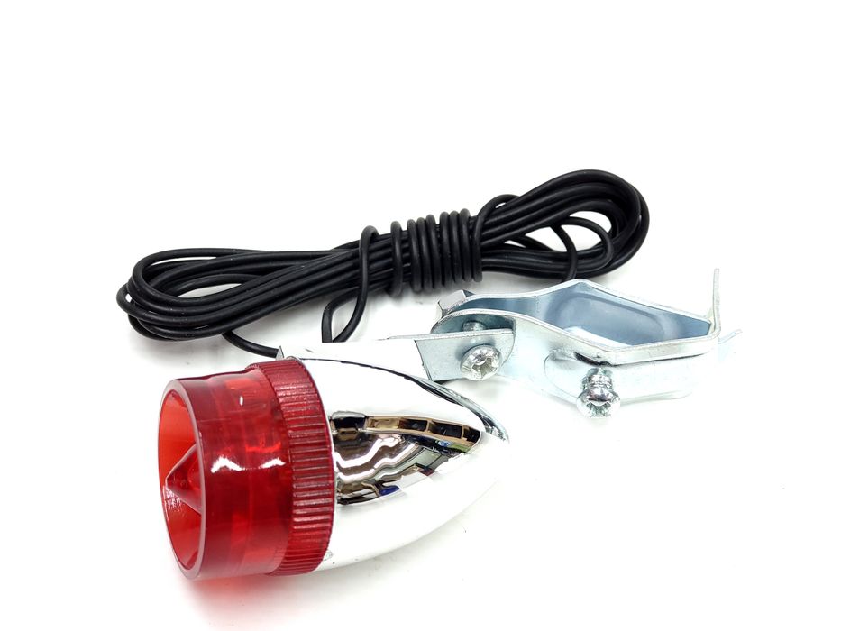 NOWA Lampka tył pchełka chrom Wigry Flaming Karlik Czajka Sokół Karat