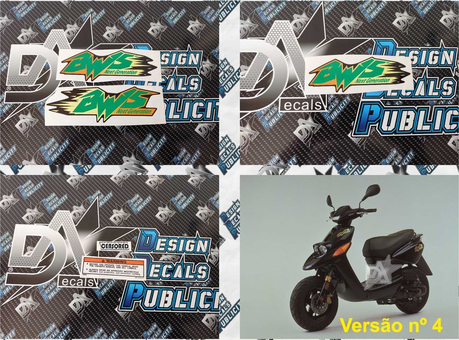Autocolantes Yamaha BW's - CW50 (ler descrição)
