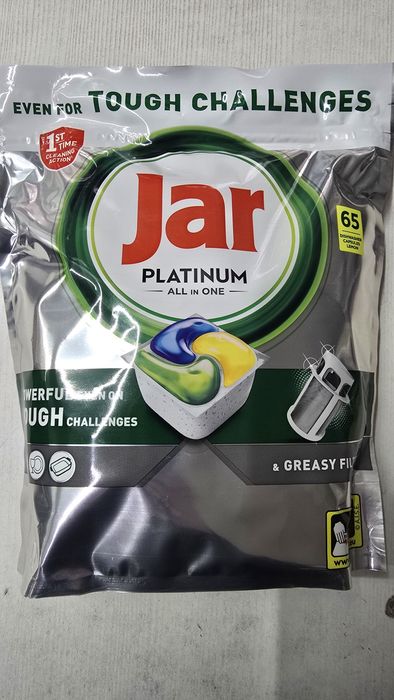 Капсули для посудомийної машини  Jar Platinum 65шт.