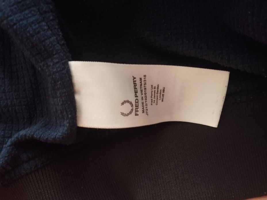 бомбер Харингтон куртка ветровка Fred Perry харик